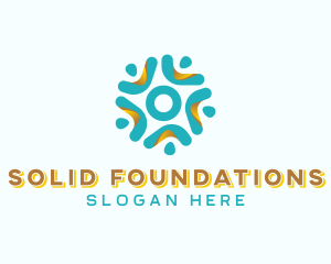 People Community Foundation logo design