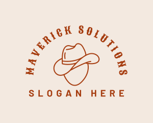 Western Cowboy Hat logo