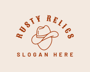 Western Cowboy Hat logo