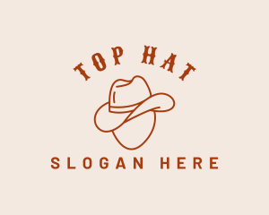 Western Cowboy Hat logo design