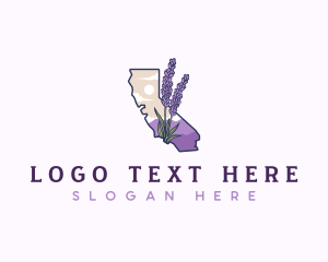 California Lavender Plant logo