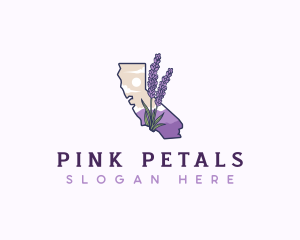 California Lavender Plant logo design