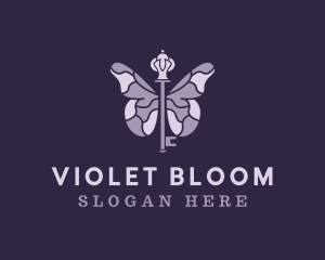 Violet Butterfly Key logo