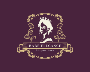 Elegant Royal Queen logo design