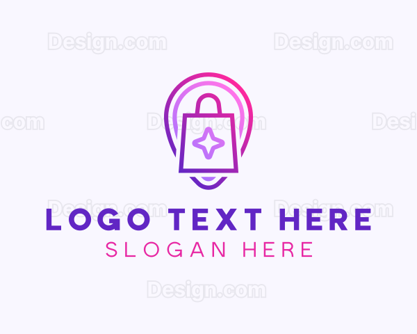 Locator Shopping Bag Logo