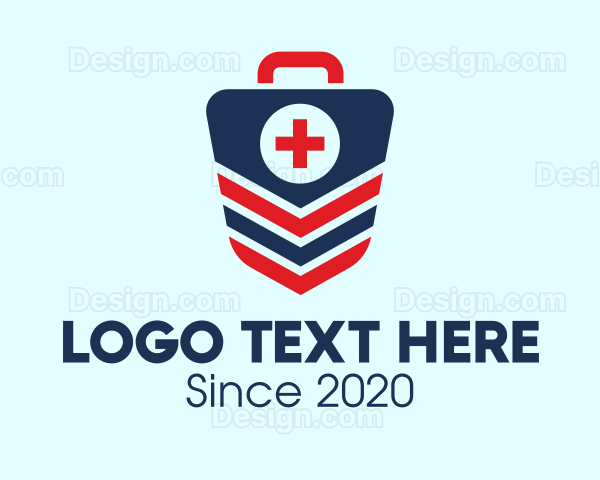 Medical Emergency Kit Bag Logo