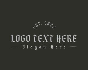 Gothic Unique Business logo