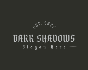 Gothic Unique Business logo design