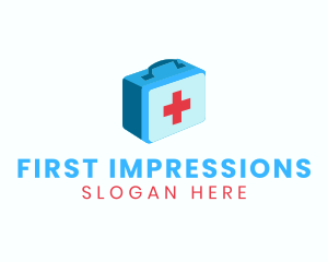 First Aid Medicine logo design