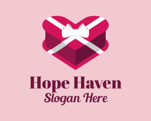 Heart Gift Box  logo