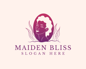 Natural Beauty Maiden logo design