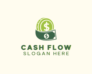 Money Cash Coin logo design