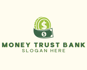 Money Cash Coin logo design