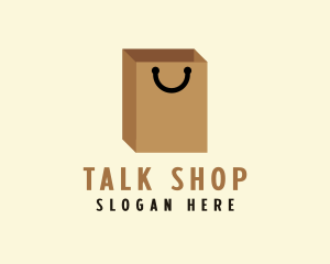 Paper Shopping Bag logo design