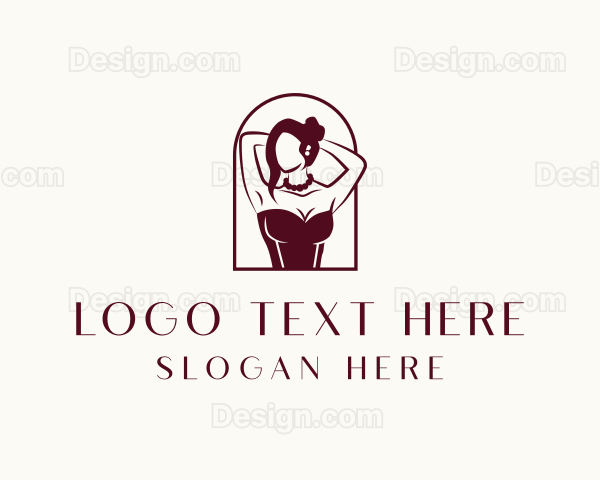 Sexy Woman Model Logo