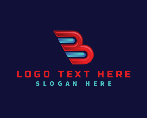 Logistic Transportation Automotive Logo