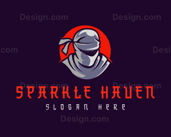 Ninja Assasin Character Logo