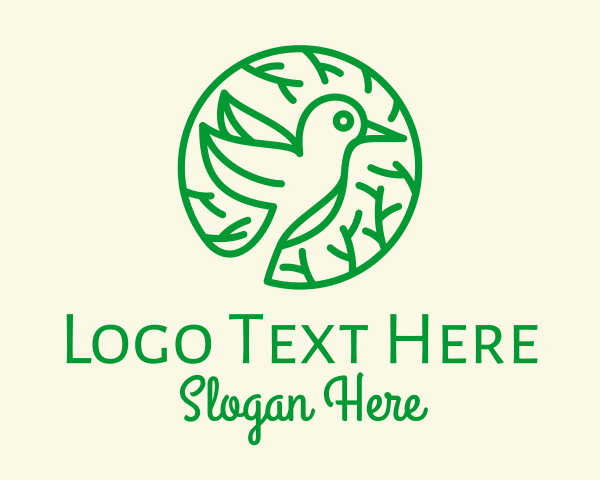 Forest Animal logo example 2