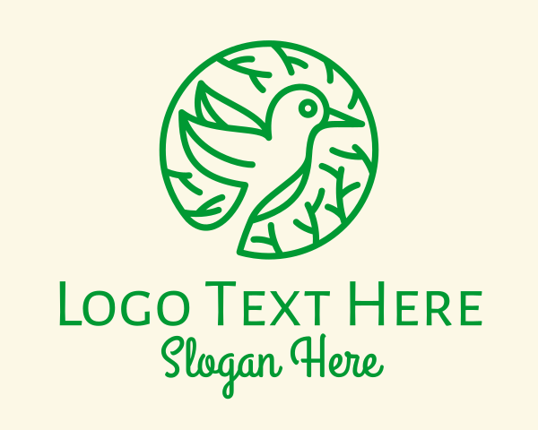 Green logo example 4