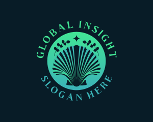 Ocean Clam Shell logo