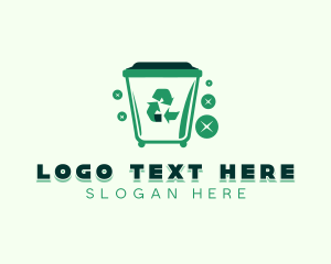 Garbage Trash Bin logo