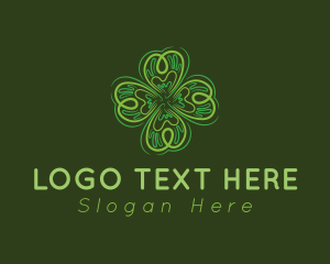 Green Leaf Clover logo