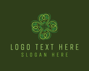 Green Leaf Clover logo