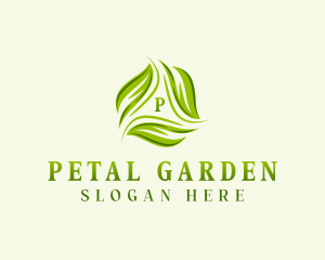 Sustainable Botanical Leaves logo design