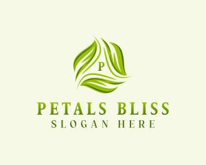 Sustainable Botanical Leaves logo design