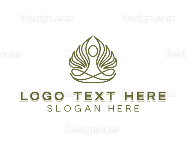 Leaf Healing Relaxation Logo