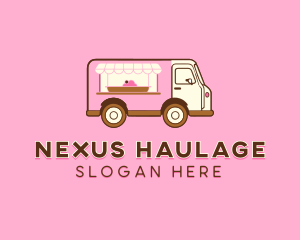 Ice Cream Truck Automobile logo design