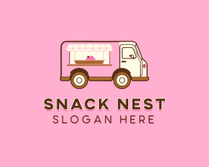 Ice Cream Truck Automobile logo design