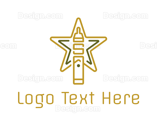 Golden Star Vape Logo