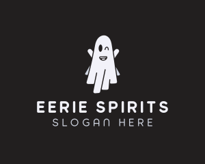 Ghost Halloween Costume logo design