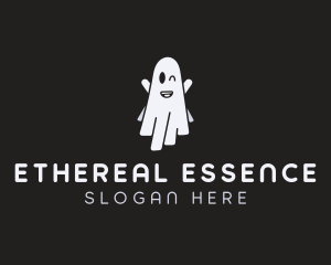 Ghost Halloween Costume logo design