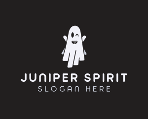 Ghost Halloween Costume logo design