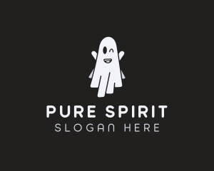 Ghost Halloween Costume logo design