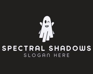 Ghost Halloween Costume logo design