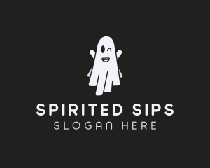 Ghost Halloween Costume logo design