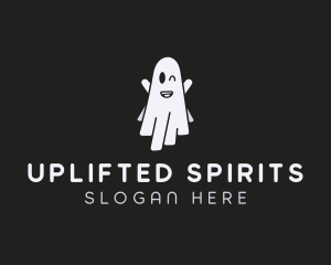 Ghost Halloween Costume logo design