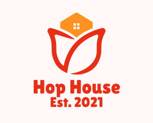 Flower Bud House logo design