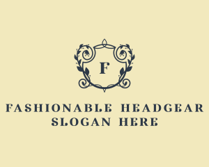 Floral Shield Boutique logo design