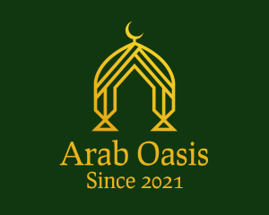 Muslim Religious Temple logo design