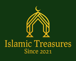 Muslim Religious Temple logo design