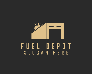 Warehouse Depot Facility logo design