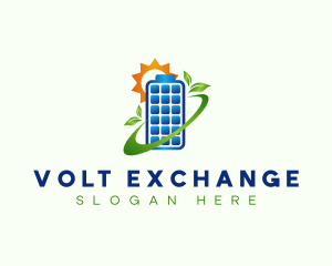 Solar Battery Leaf logo