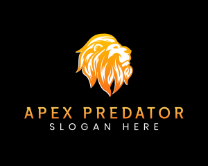 Wild Lion Predator logo design