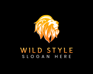 Wild Lion Predator logo design