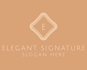 Elegant Luxury Boutique logo design