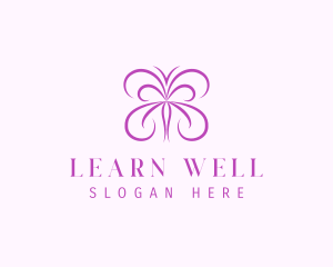 Feminine Wellness Butterfly logo design